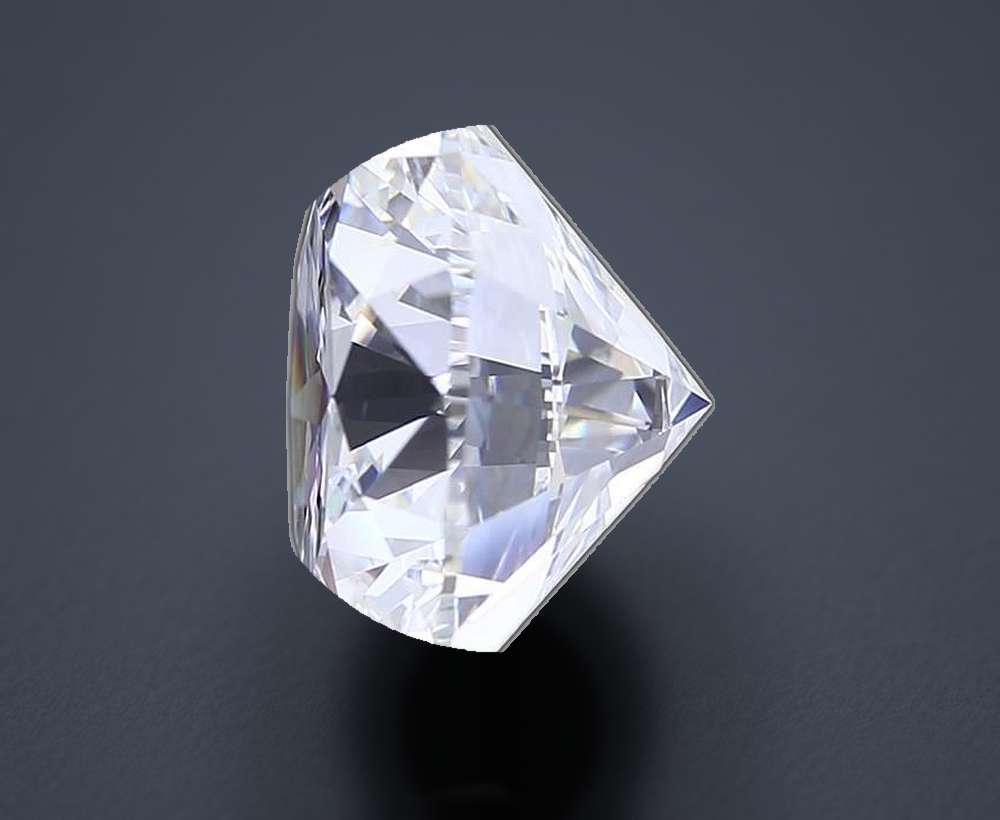 11.07ct F VVS2 Rare Carat Ideal Cut Round Lab Grown Diamond