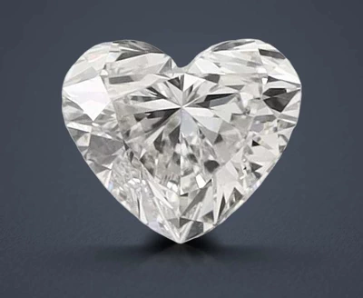 0.25ct G VVS2 Rare Carat Ideal Cut Heart Diamond