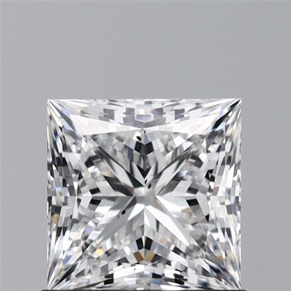 1.05ct E SI1 Rare Carat Ideal Cut Princess Lab Grown Diamond