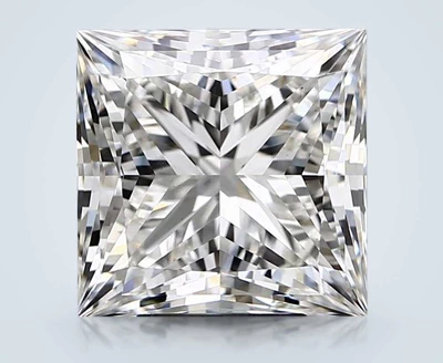 6.01ct G VS1 Rare Carat Ideal Cut Princess Lab Grown Diamond