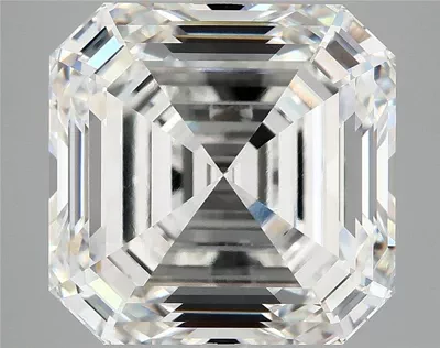10.10ct F VVS2 Rare Carat Ideal Cut Asscher Lab Grown Diamond