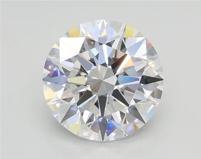 2.04ct D VS1 Rare Carat Ideal Cut Round Lab Grown Diamond