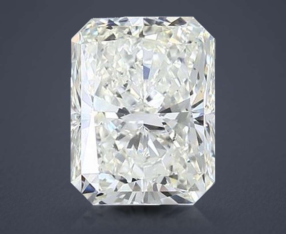 3.03ct K SI2 Very Good Cut Radiant Diamond