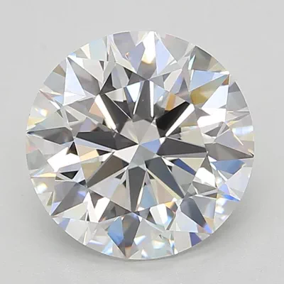 3.08ct E VVS1 Rare Carat Ideal Cut Round Lab Grown Diamond