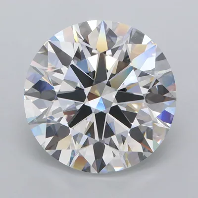 3.94ct D FL Rare Carat Ideal Cut Round Lab Grown Diamond
