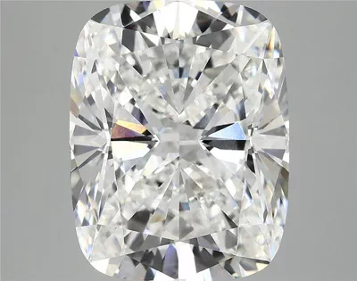 7.37ct E VVS2 Rare Carat Ideal Cut Cushion Lab Grown Diamond