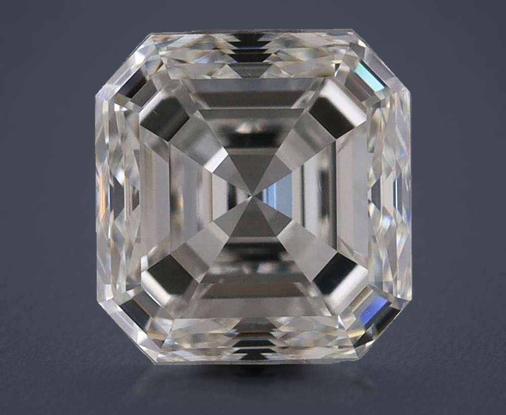 0.90ct H VS2 Very Good Cut Asscher Diamond