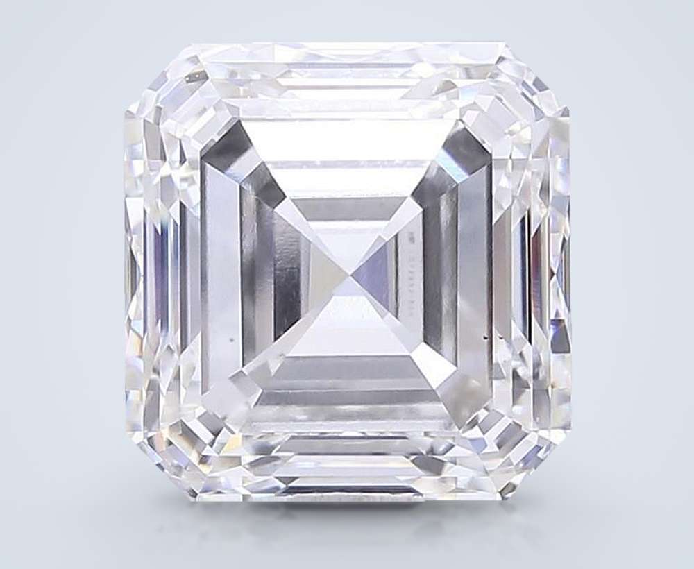 10.01ct G VS1 Very Good Cut Asscher Lab Grown Diamond