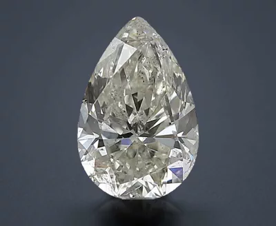 1.00ct J SI2 Rare Carat Ideal Cut Pear Diamond