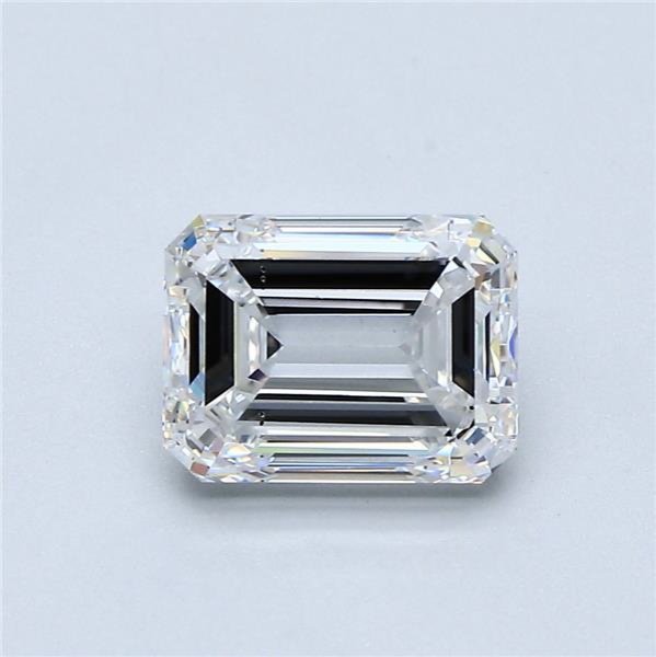 2.03ct F VS2 Excellent Cut Emerald Diamond