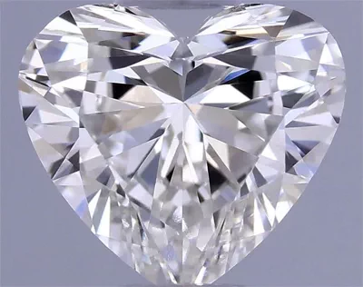 0.45ct H SI1 Rare Carat Ideal Cut Heart Diamond