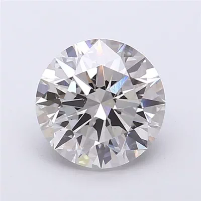 2.01ct F VS2 Excellent Cut Round Lab Grown Diamond