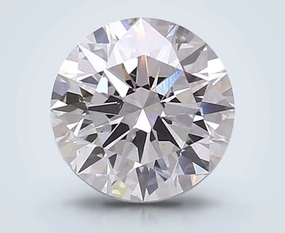 2.01ct F VS2 Excellent Cut Round Lab Grown Diamond