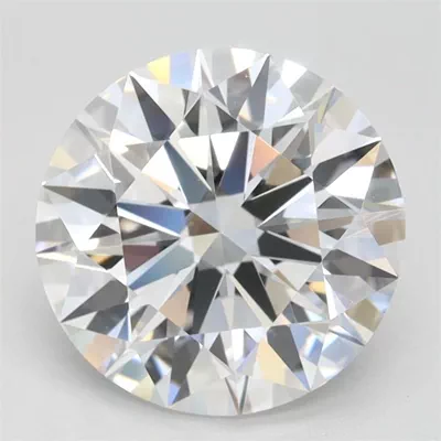 2.38ct D IF Rare Carat Ideal Cut Round Lab Grown Diamond