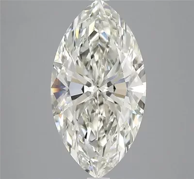 3.67ct I VVS2 Rare Carat Ideal Cut Marquise Diamond