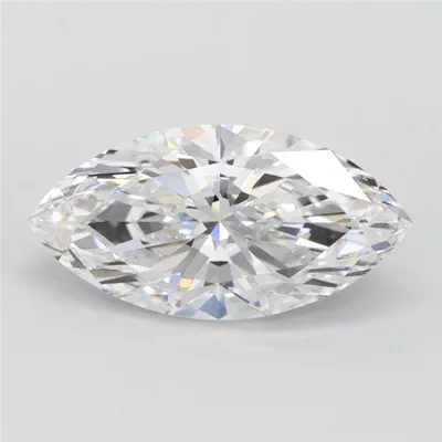 2.00ct D IF Rare Carat Ideal Cut Marquise Lab Grown Diamond