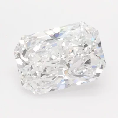 1.34ct D VVS1 Rare Carat Ideal Cut Radiant Lab Grown Diamond
