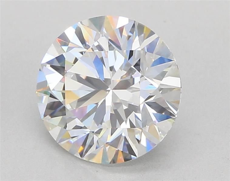 3.06ct E VVS2 Rare Carat Ideal Cut Round Lab Grown Diamond