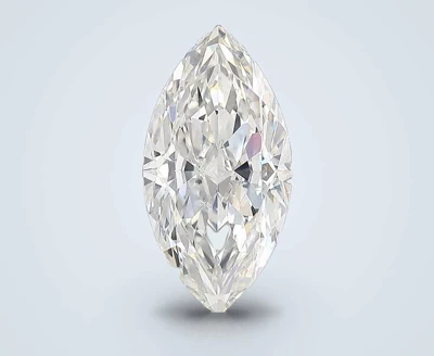3.02ct H SI2 Rare Carat Ideal Cut Marquise Diamond