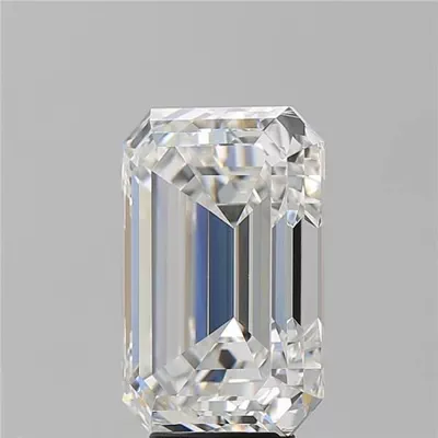 8.02ct G VS1 Rare Carat Ideal Cut Emerald Diamond