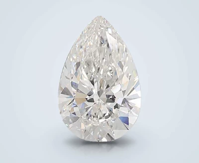 6.25ct F VVS2 Rare Carat Ideal Cut Pear Lab Grown Diamond