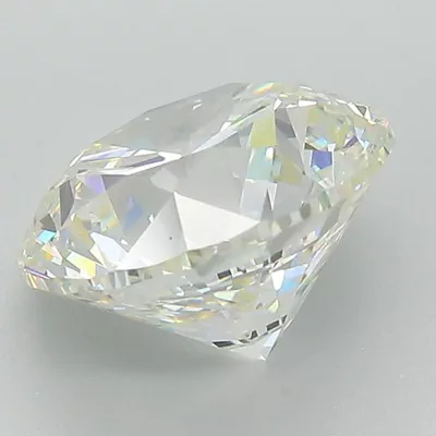 4.03ct H VVS2 Very Good Cut Round Lab Grown Diamond