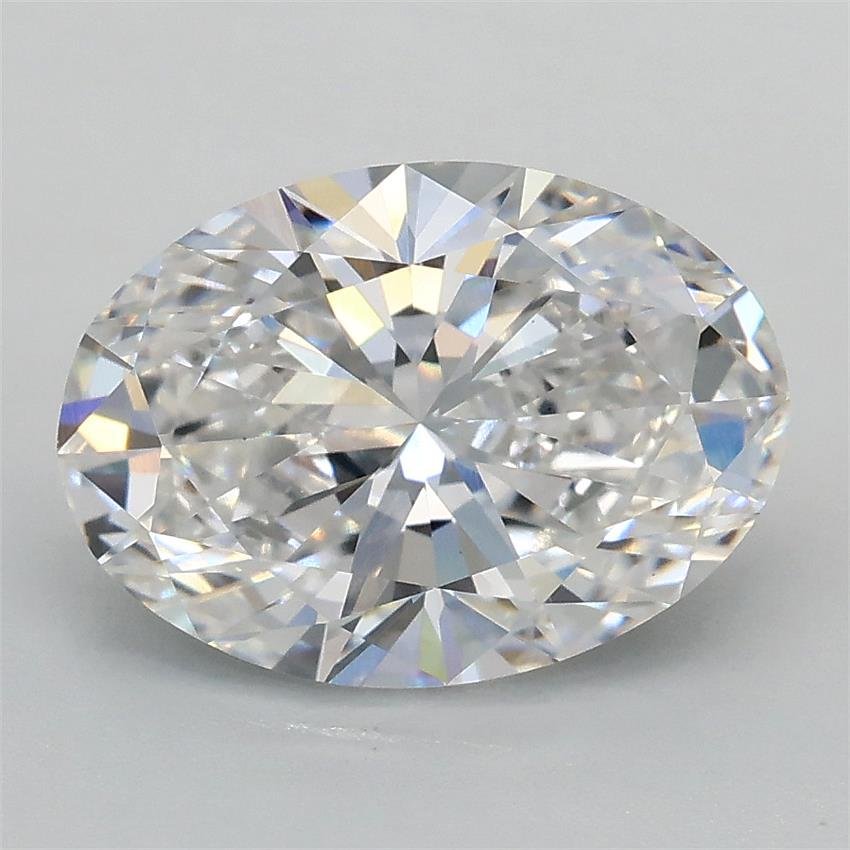 2.08ct D VS1 Rare Carat Ideal Cut Oval Lab Grown Diamond