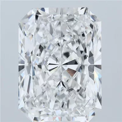 15.09ct E VS2 Rare Carat Ideal Cut Radiant Lab Grown Diamond