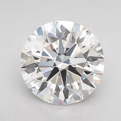 1.08ct F IF Rare Carat Ideal Cut Round Lab Grown Diamond
