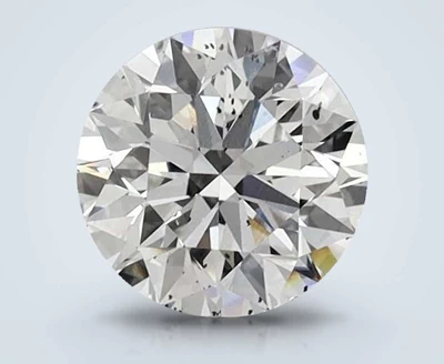 2.20ct F SI1 Excellent Cut Round Lab Grown Diamond
