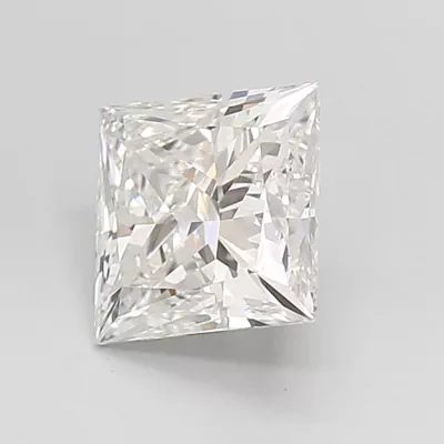 2.03ct F VVS2 Rare Carat Ideal Cut Princess Lab Grown Diamond