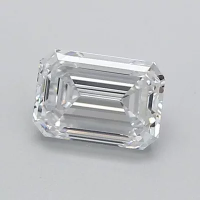 1.57ct D VVS1 Excellent Cut Emerald Lab Grown Diamond