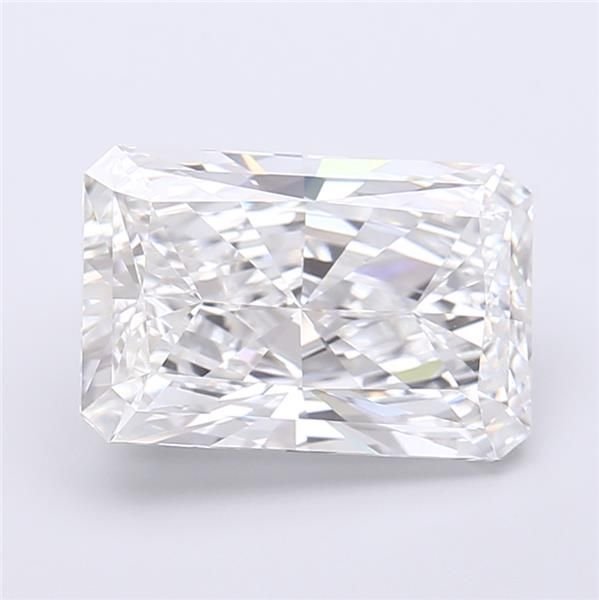 4.34ct E VVS2 Rare Carat Ideal Cut Radiant Lab Grown Diamond