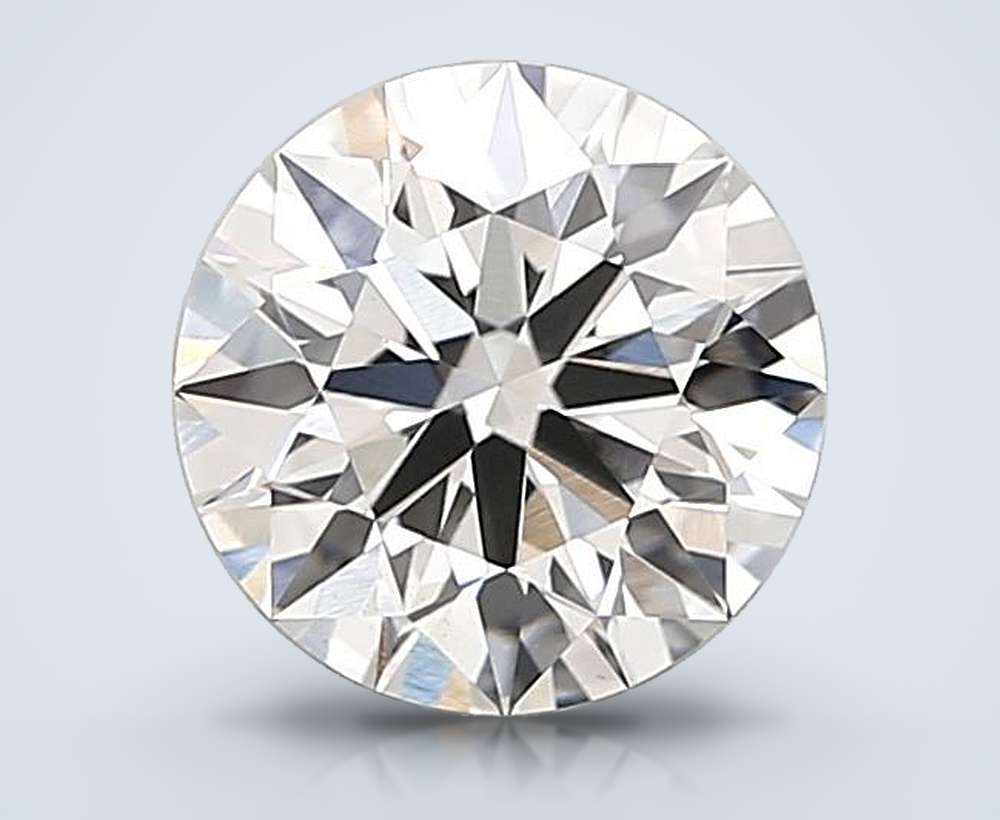 1.54ct G VVS2 Rare Carat Ideal Cut Round Lab Grown Diamond