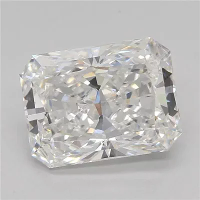 2.55ct E VVS2 Rare Carat Ideal Cut Radiant Lab Grown Diamond