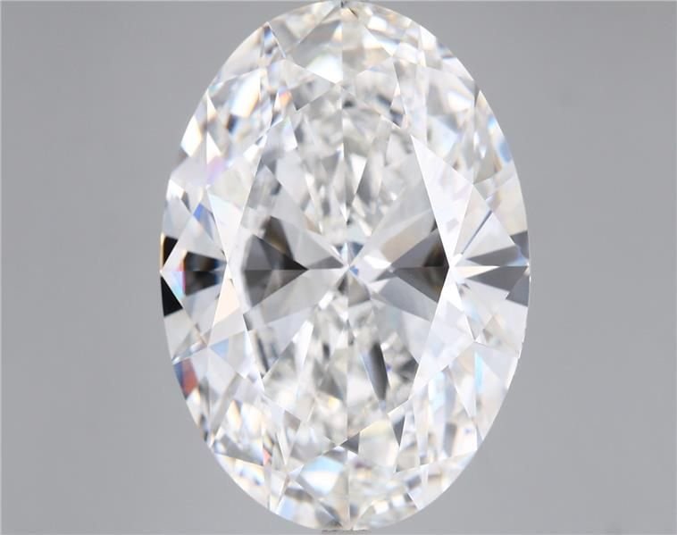 14.07ct E VVS2 Rare Carat Ideal Cut Oval Lab Grown Diamond