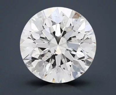 3.50ct H SI2 Rare Carat Ideal Cut Round Diamond