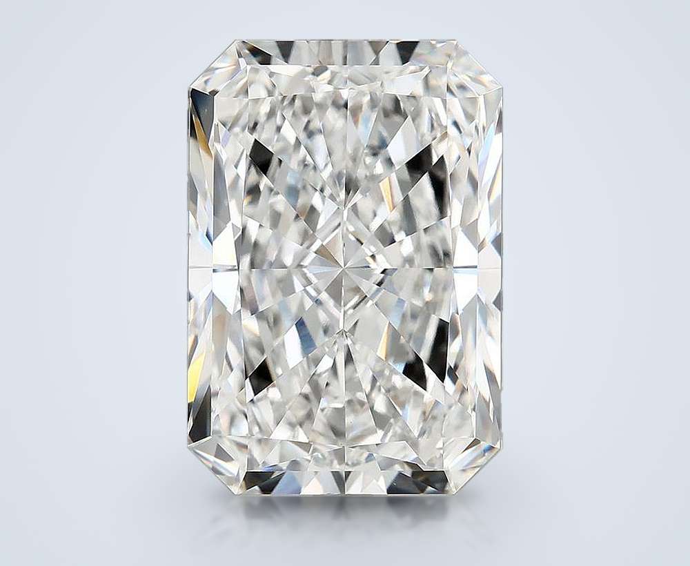 11.15ct F VVS2 Rare Carat Ideal Cut Radiant Lab Grown Diamond