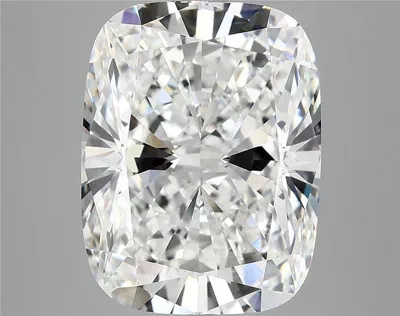 7.52ct F VVS2 Rare Carat Ideal Cut Cushion Lab Grown Diamond