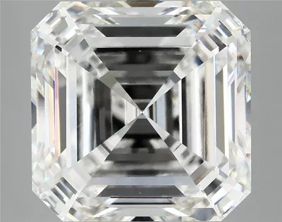 11.11ct F VS1 Excellent Cut Asscher Lab Grown Diamond