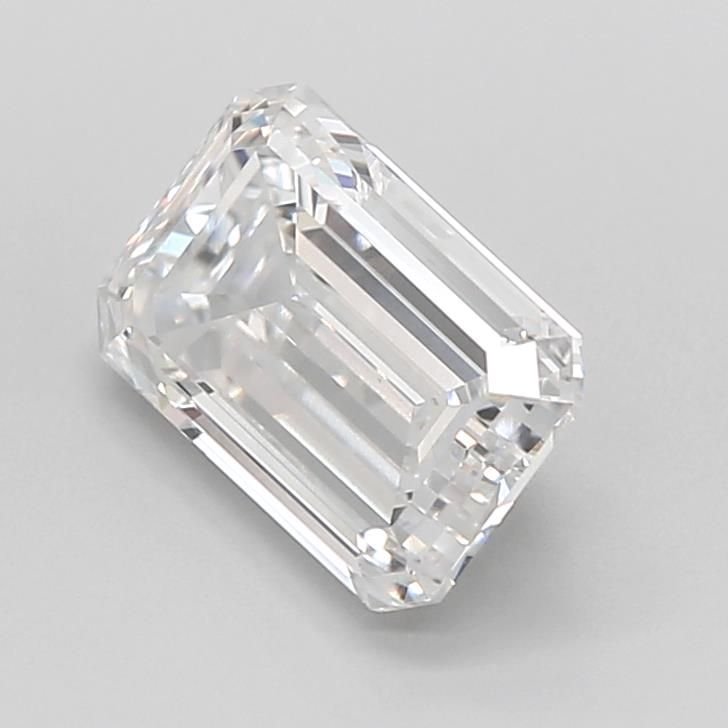 2.03ct E VS1 Rare Carat Ideal Cut Emerald Lab Grown Diamond
