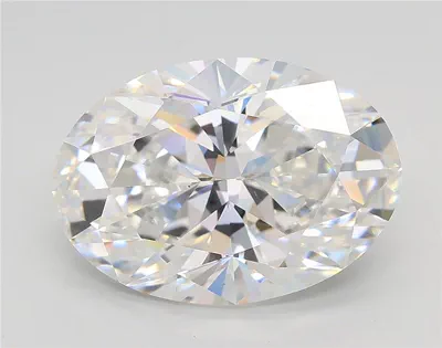 3.50ct E VS1 Rare Carat Ideal Cut Oval Lab Grown Diamond