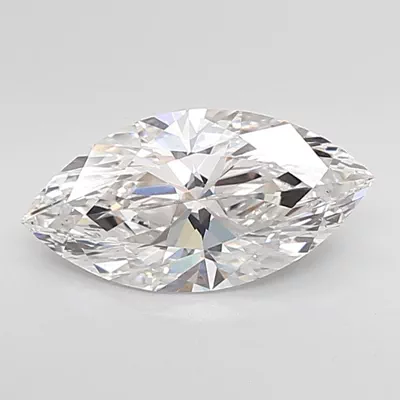 3.01ct E VS2 Rare Carat Ideal Cut Marquise Lab Grown Diamond