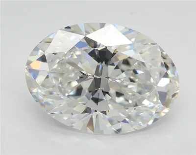 3.04ct E VS1 Rare Carat Ideal Cut Oval Lab Grown Diamond