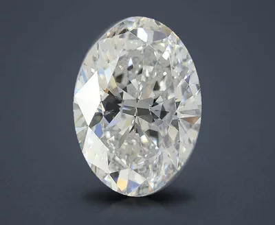 3.04ct E VS1 Rare Carat Ideal Cut Oval Lab Grown Diamond