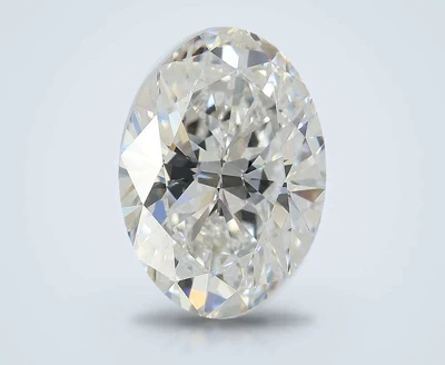 3.04ct E VS1 Rare Carat Ideal Cut Oval Lab Grown Diamond