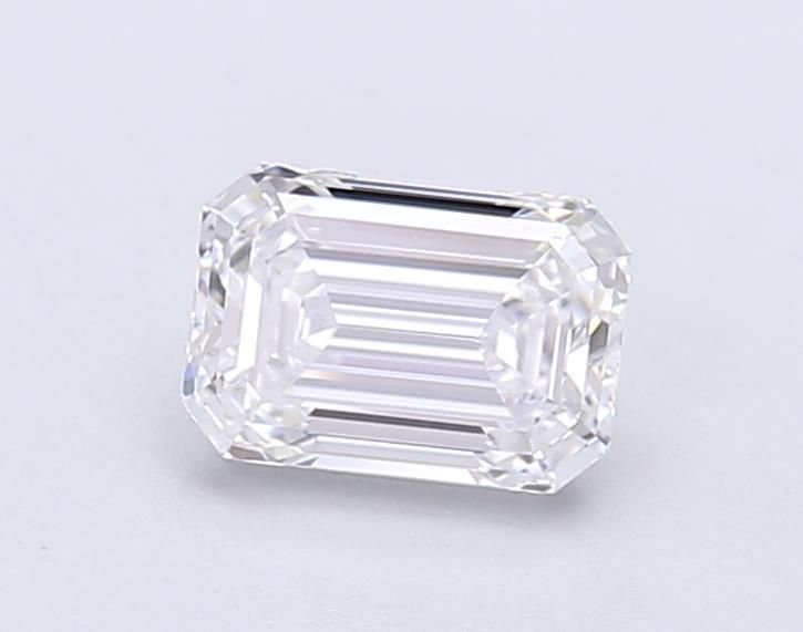 1.04ct D VVS2 Rare Carat Ideal Cut Emerald Lab Grown Diamond