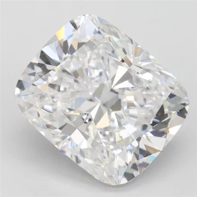 6.05ct D IF Rare Carat Ideal Cut Cushion Lab Grown Diamond