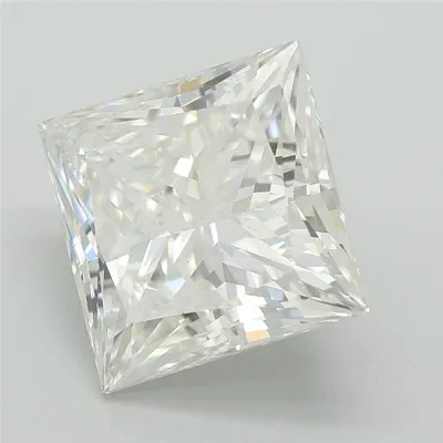3.08ct E VS2 Rare Carat Ideal Cut Princess Lab Grown Diamond