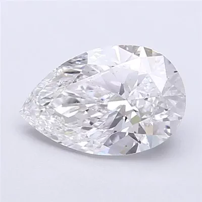 1.80ct D VS2 Rare Carat Ideal Cut Pear Lab Grown Diamond